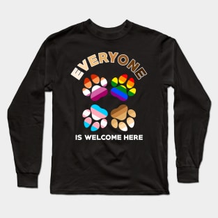 Everyone Is Welcome Here Long Sleeve T-Shirt